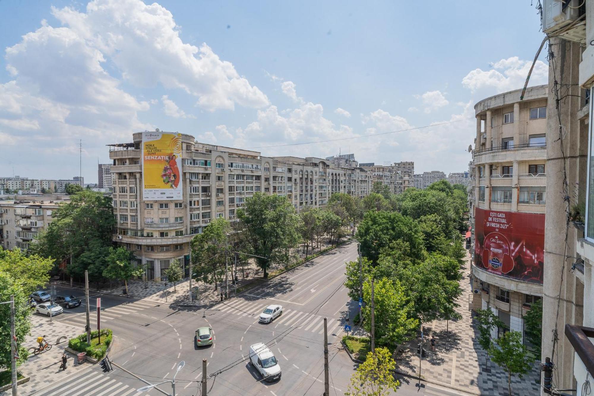 Appartamento Luxury 2Br On Decebal Avenue Bucarest Esterno foto