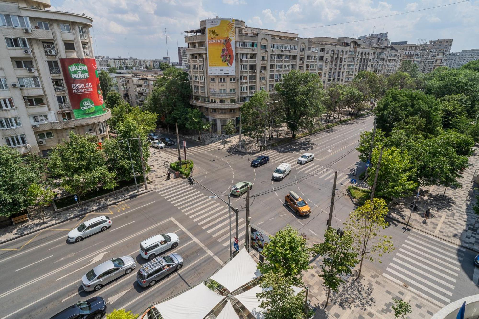 Appartamento Luxury 2Br On Decebal Avenue Bucarest Esterno foto